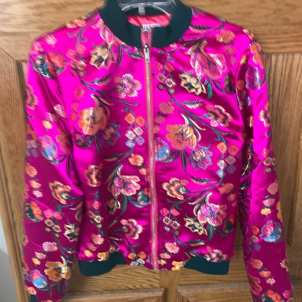 Pink Bomber jacket